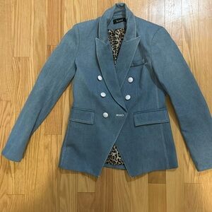 blazer that very much gives Veronica beard or Balmain